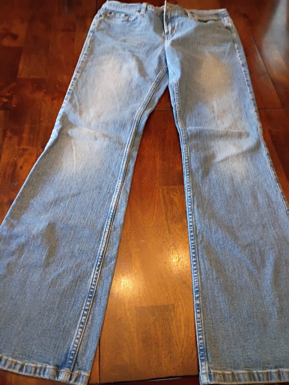 GLO Vintage Denim Flare Jeans